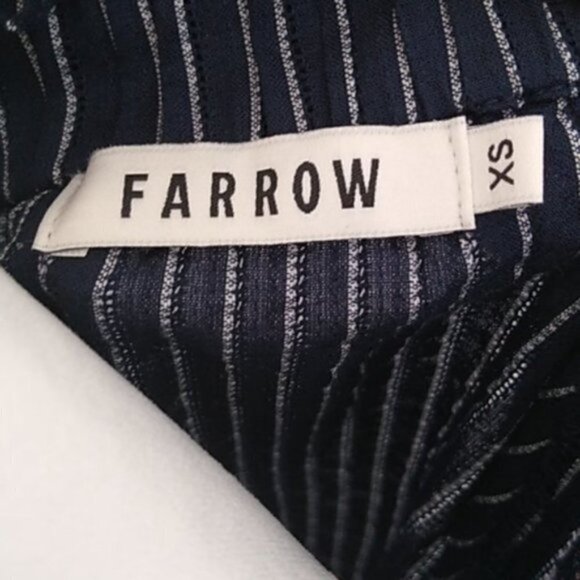 Farrow Navy Bell Sleeve Top From Need Supply - Picture 13 of 13